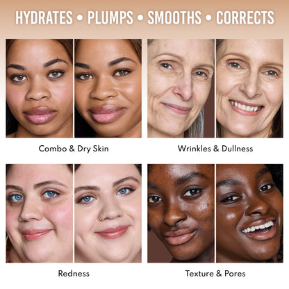 Yummy Skin Serum Skin Tint Foundation with Peptides + Ceramide
