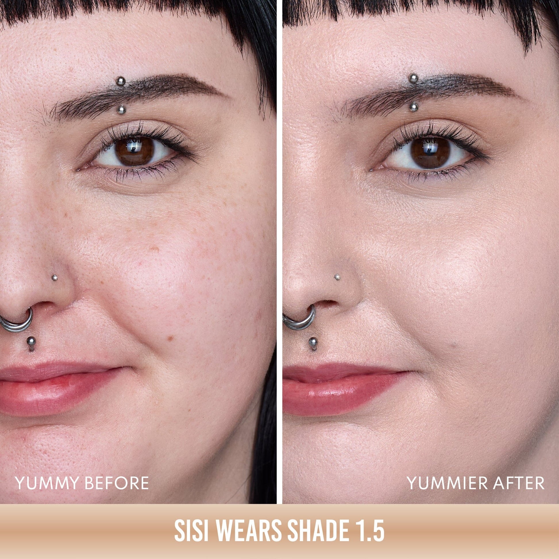 Yummy Skin Serum Skin Tint Foundation with Peptides + Ceramide