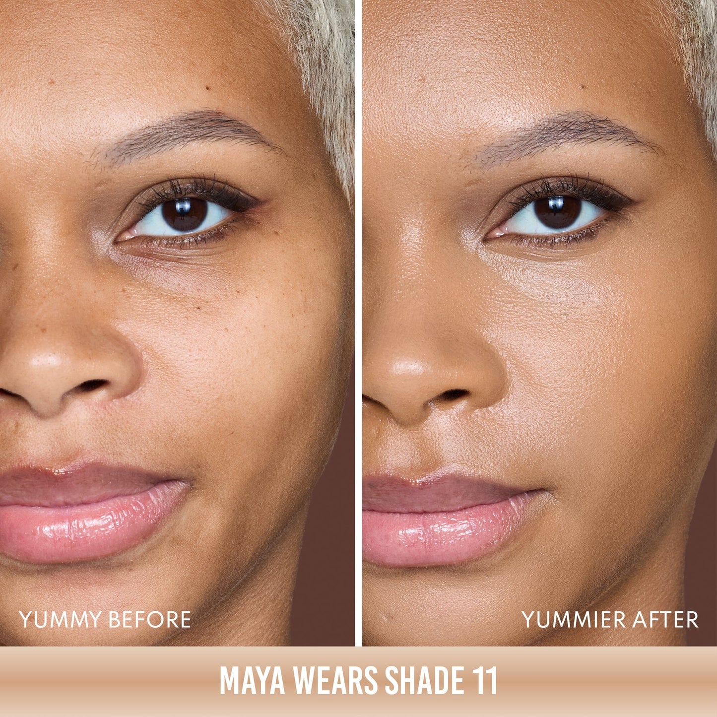 Yummy Skin Serum Skin Tint Foundation with Peptides + Ceramide